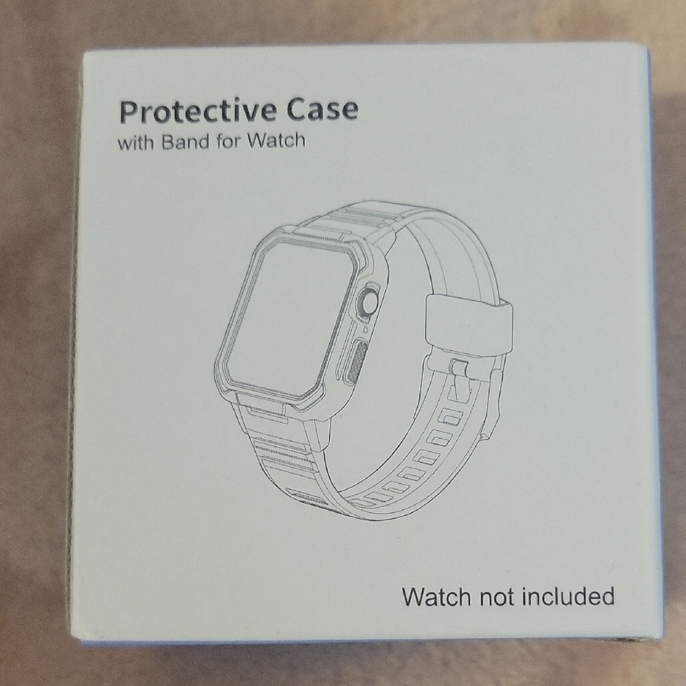 Protective Case with Band for Watch - Green
